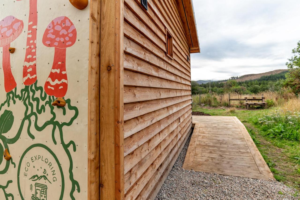 Alba - Charming Boutique Forest View Cabin With Hot Tub In Ballater Exterior foto